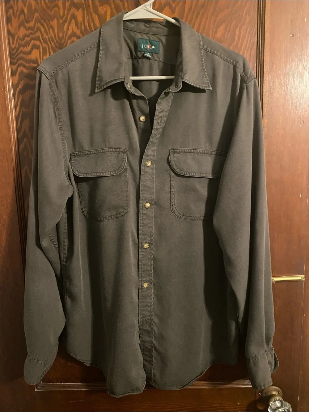 J. Crew two pocket workshirt in tencel